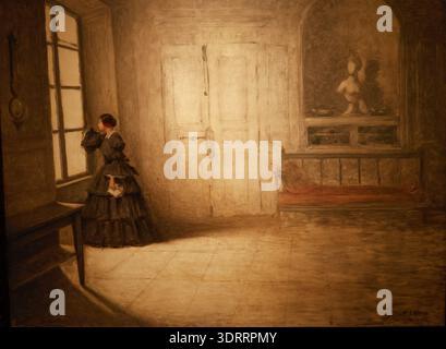 REOPENING MUSEUM OF ROMANTIC LIFE PARIS Stock Photo