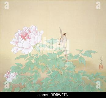 Japanese painting peony hi-res stock photography and images - Alamy