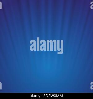 Blue curtain top view, cinema or theater stage drapes. velvet velveteen curtains background Stock Vector