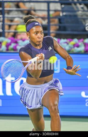 DUBAI UAE 16th February 2026 Action From Quarter Final Game Between Dubai Uae 16th February 2026 Action From Quarter Final Game Between Filipino Alexandra Eala 3rd Seeded American Coco Gauff At The Wta 1000 Dubai Duty Free Tennis Gauff Won The First Set 6 0 6 2 3drx0hh