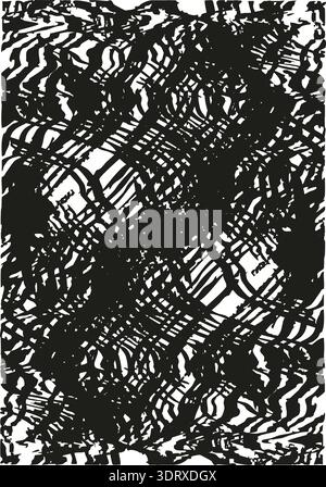 Interlocking hexagonal cells create uniform honeycomb network with repeated geometric pattern. Stock Vector