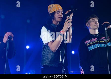 Nicolas Alves And Josh Olliver Of December 10 Perform During Their nicolas-alves-and-josh-olliver-of-december-10-perform-during-their