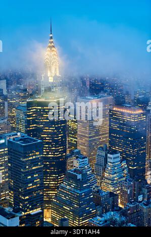 Aerial view of the cityscape of York featuring the baseball stadium ...