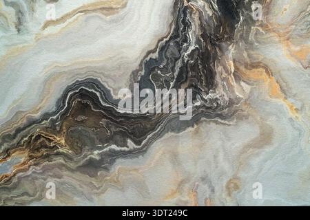 This image features a marble-imitated background with swirling natural patterns and earthy tones. Its abstract design emphasizes texture and organic m Stock Photo