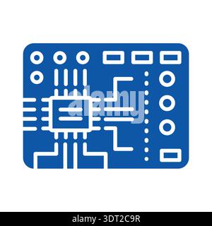 Electronics color flat icon for digital and print projects. PFAS product. Minimal clean icons for apps and websites. Modern simple icons for UI UX and Stock Vector
