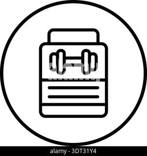 Suplement Vector Icon Design Illustration Stock Vector