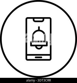 Smartphone Vector Icon Design Illustration Stock Vector