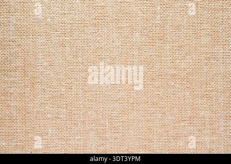 Ecofriendly Burlap Material Featuring Visible Fibers For Product Displays Stock Photo