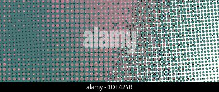 Abstract pop art creative concept. Colorful polka dots retro comics background. Cartoon modern halftone pattern. Design for poster, card, sale banner Stock Vector