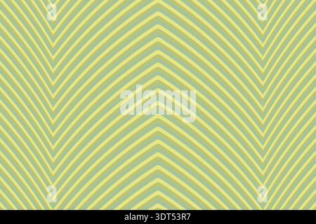 Vector seamless geometric drawing zigzag pattern. Striped color green abstract creative chevron cartoon background. Repeatable line texture. Endless Stock Vector