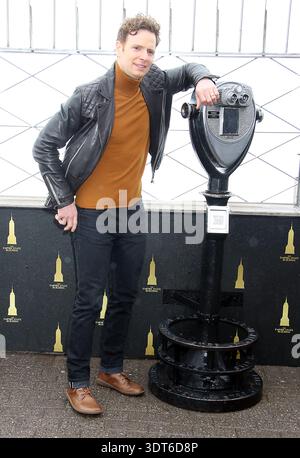 February 20, 2026, New York, Ny, United States: Nick Gehlfuss visits ...