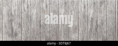 Old timber boards showing natural wood grain pattern and rustic surface Stock Photo