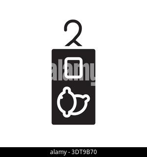 Sachet black line icon. Vector isolated element.Editable stroke Stock Vector
