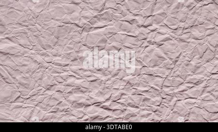 Crumpled beige paper texture background with wrinkled surface for copy space Stock Photo
