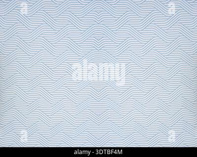 seamless pattern of wavy, parallel lines in varying shades of light blue, creating a sense of movement and texture. The background is a soft,  enhanci Stock Photo