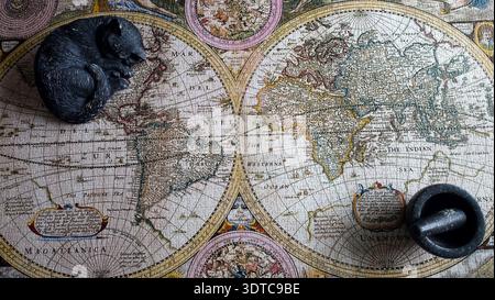 Spinc Route The Spice Route. An ancient map of the then known world dating back to ...