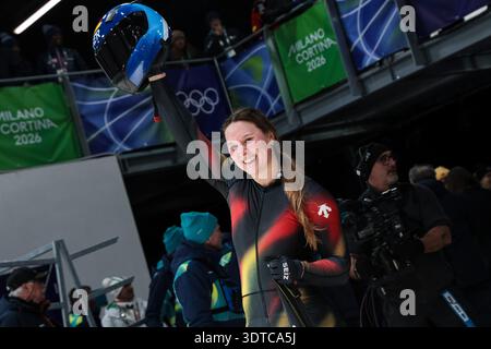 CORTINA, ITALY - FEBRUARY 21: Lisa Buckwitz / Neele Schuten (Germany