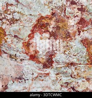 Banded calcite onyx marble tile Stock Photo