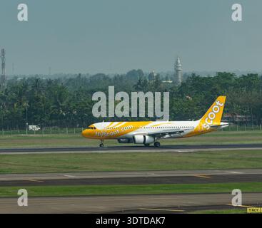 Jakarta, Indonesia - October 25, 2017: Garuda Indonesia Boeing 737