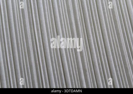 White fabric material abstract textured background Stock Photo