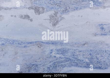 Elegant light marble texture in gentle blue tone. Stock Photo