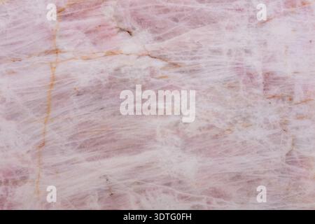 Cristallo Rosa Wow Quarzite background, texture in a gentle pink tone for personal design work. Stock Photo