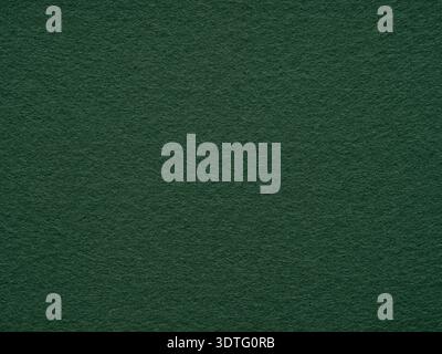 Dark green felt background texture. Surface of snooker, poker, casino. Natural felt background for patchwork, xmas seasonal decoration, lettering or Stock Photo