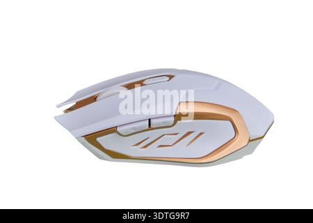 wireless mouse with keys isolated on white background Stock Photo