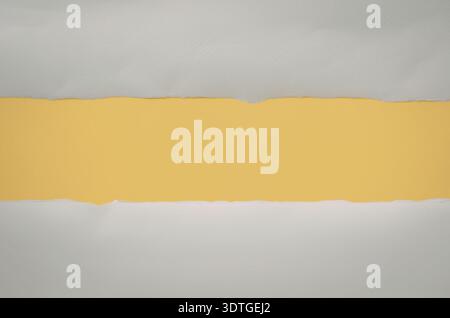 A simple image featuring a bright yellow horizontal line on a gray background. Stock Photo