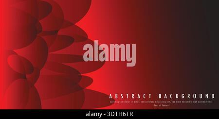 Abstarct red background design, modern background template for your project, web, poster, blog and advertising. Stock Vector