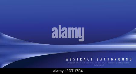Blue geometric background with modern concept. Vector illustration for your project, Abstract blue color background. Dynamic shapes composition. Eps10 Stock Vector