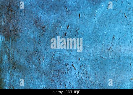 Blue grunge wall texture. Abstract background and texture for design. Stock Photo