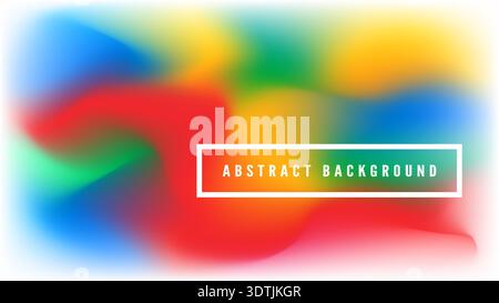 Abstract vector mesh background with smooth color blend in vivid hues. Ideal for bold, modern designs, posters, digital art, and web covers with a Stock Vector