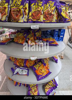 Takis In Store Display Takis chips on display in a store Stock Photo - Alamy