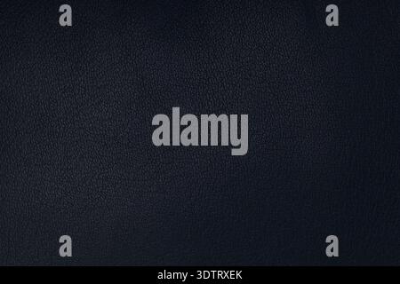 Navy Blue Natural Leather Texture Backdrop Stock Photo