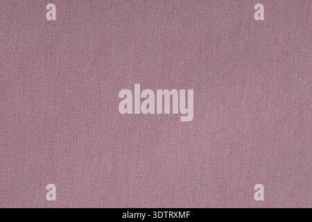 Close up texture of purple knitted fabric Stock Photo