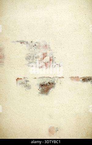 Background, texture and wall with empty space on surface for faded, rustic or weathered aesthetic. Mockup, rugged and wallpaper with face brick Stock Photo