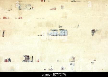 Rugged, texture and wallpaper with empty space on surface for faded, rustic or weathered aesthetic. Background, mockup and wall with face brick Stock Photo