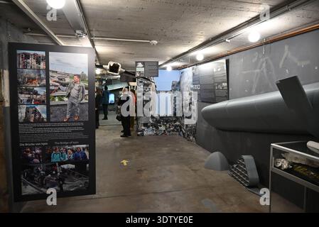 Berlin, Germany. 23rd Feb, 2026. The new Ukrainian Museum in a former World War II bunker in Berlin commemorate the four-year anniversary of a full-scale Russian invasion of Ukraine, Germany, February 23, 2026. Credit: Jaromir Mrhal/CTK Photo/Ģ����ý Live News Stock Photo