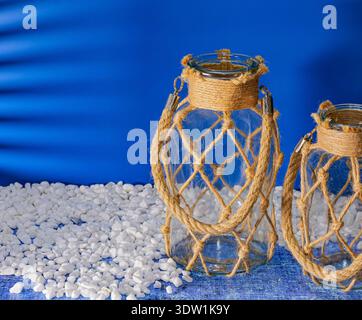 Glass vases Stock Photo