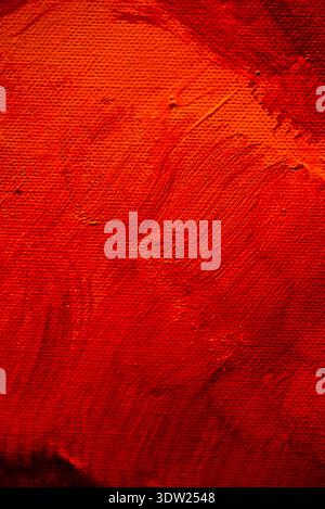 Dramatic red background with wavy textures and deep shadows reminiscent of fire or hot liquid for passionate and bold design projects Stock Photo