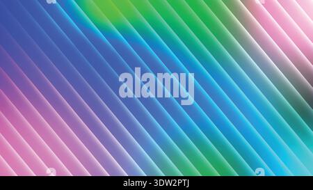 Vibrant Neon Gradient Stripes in Dynamic Light Flow Background -Background abstract background gradient lighting-Background vector Stock Vector