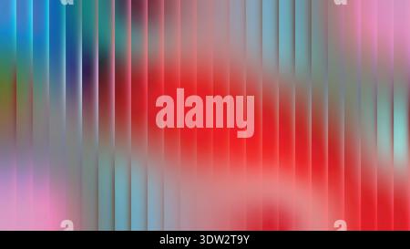 Vibrant Vertical Color Striped Background with Soft Blended Pink- Red Gradient Overlay -Background abstract background vector Stock Vector