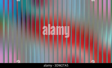 Vibrant Vertical Gradient Stripes with Blurred Red Overlay Background -Background abstract texture vertical stripes- Background vector Stock Vector