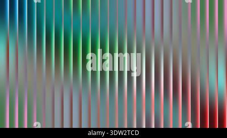 Vibrant Vertical Stripes with Blurred Green Forest Background -Background abstract pattern gradient colors-Background vector Stock Vector