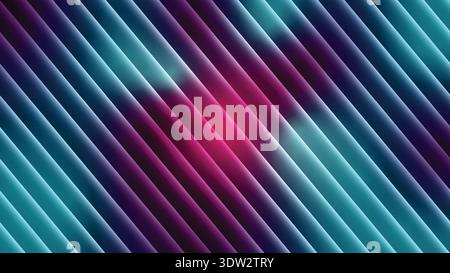 Soft gradient diagonal stripe background with blended teal and soft purple hues featuring radial light diffusion -Background vector Stock Vector