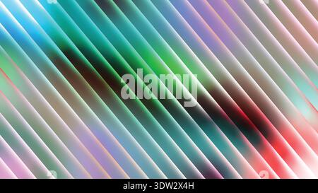 Vibrant Diagonal Gradient Background with Blurred Neon Light Streaks -Background abstract background vector Stock Vector