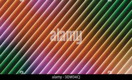 Vibrant diagonal pastel gradient stripes transitioning into deep saturated hues across smooth gradient background -Background vector Stock Vector
