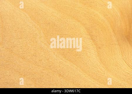 Natural wood grain texture of light brown pine board horizontal orientation Stock Photo