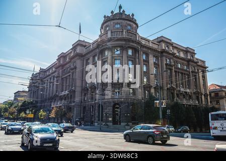 Belgrade, Serbia - August 29, 2015: Serbian Ministry of Foreign Affairs Stock Photo